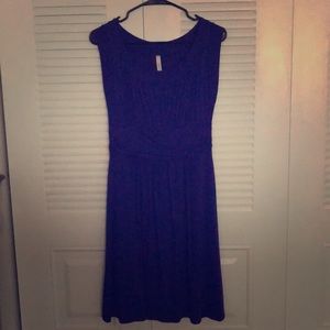Gilli deep periwinkle cocktail dress